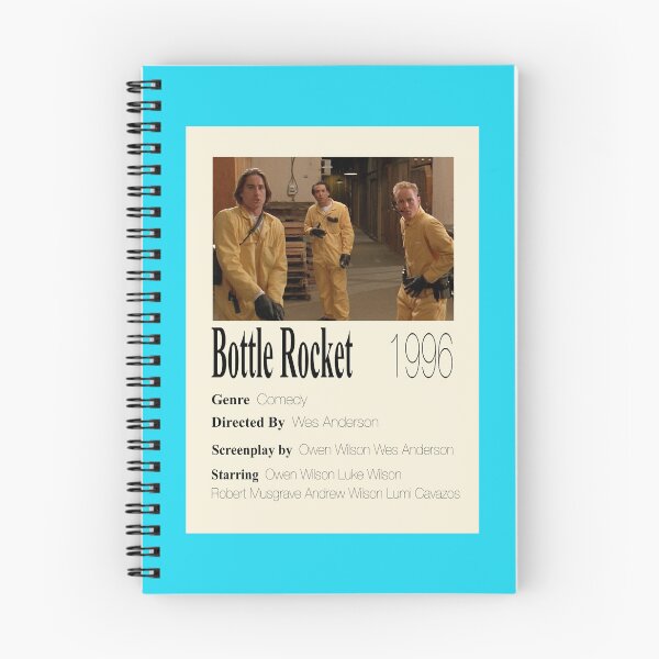 Item preview, Bottle Rocket Poster  designed and sold by MarineCastanon.