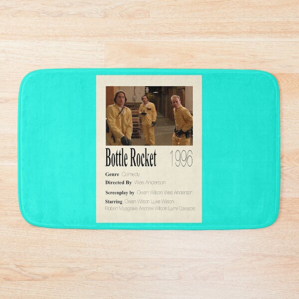 Item preview, Bottle Rocket Poster  designed and sold by MarineCastanon.
