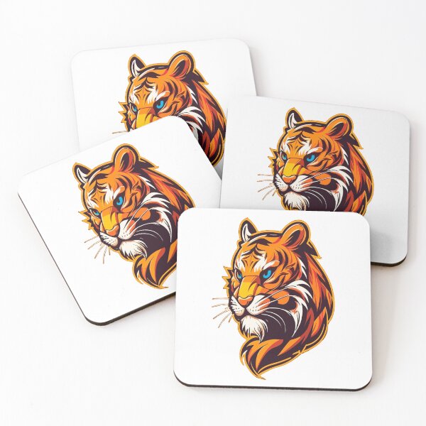 Item preview, savage bengal tiger head designed and sold by TYTOS-SHOP.
