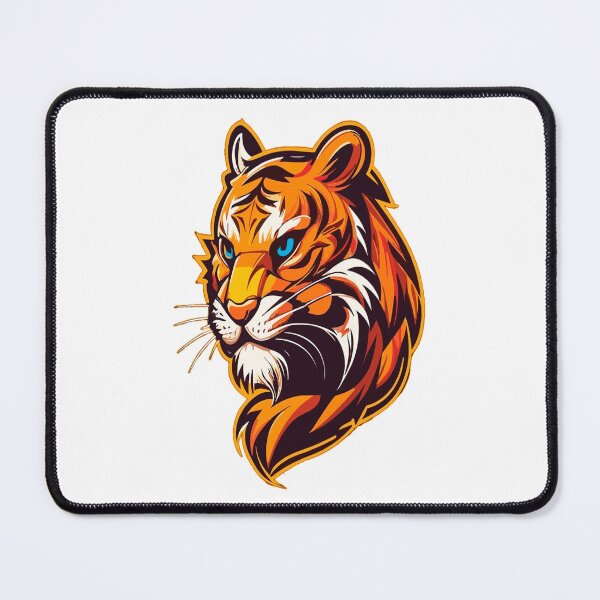 Item preview, savage bengal tiger head designed and sold by TYTOS-SHOP.