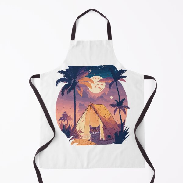 Item preview, Camping cat designed and sold by deviatepolo.