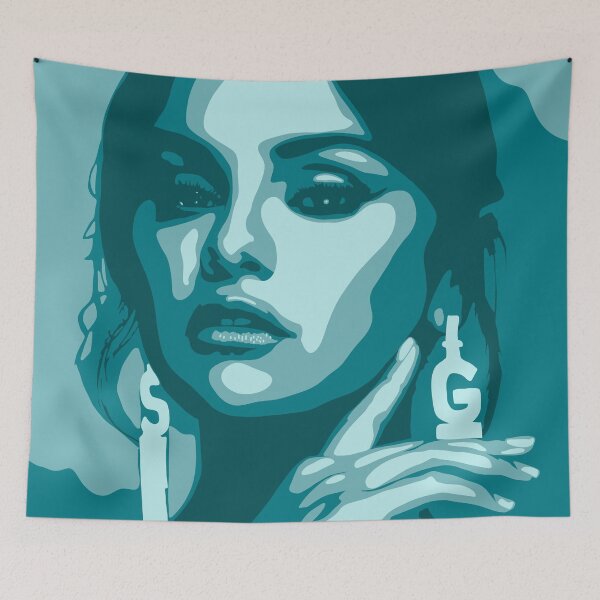 Aperçu de l'œuvre Illustration Selena Gomez créée et vendue par sierralewis.