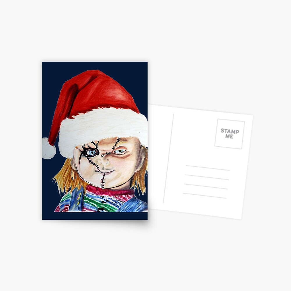 The Christmas Chucky   Greeting Card