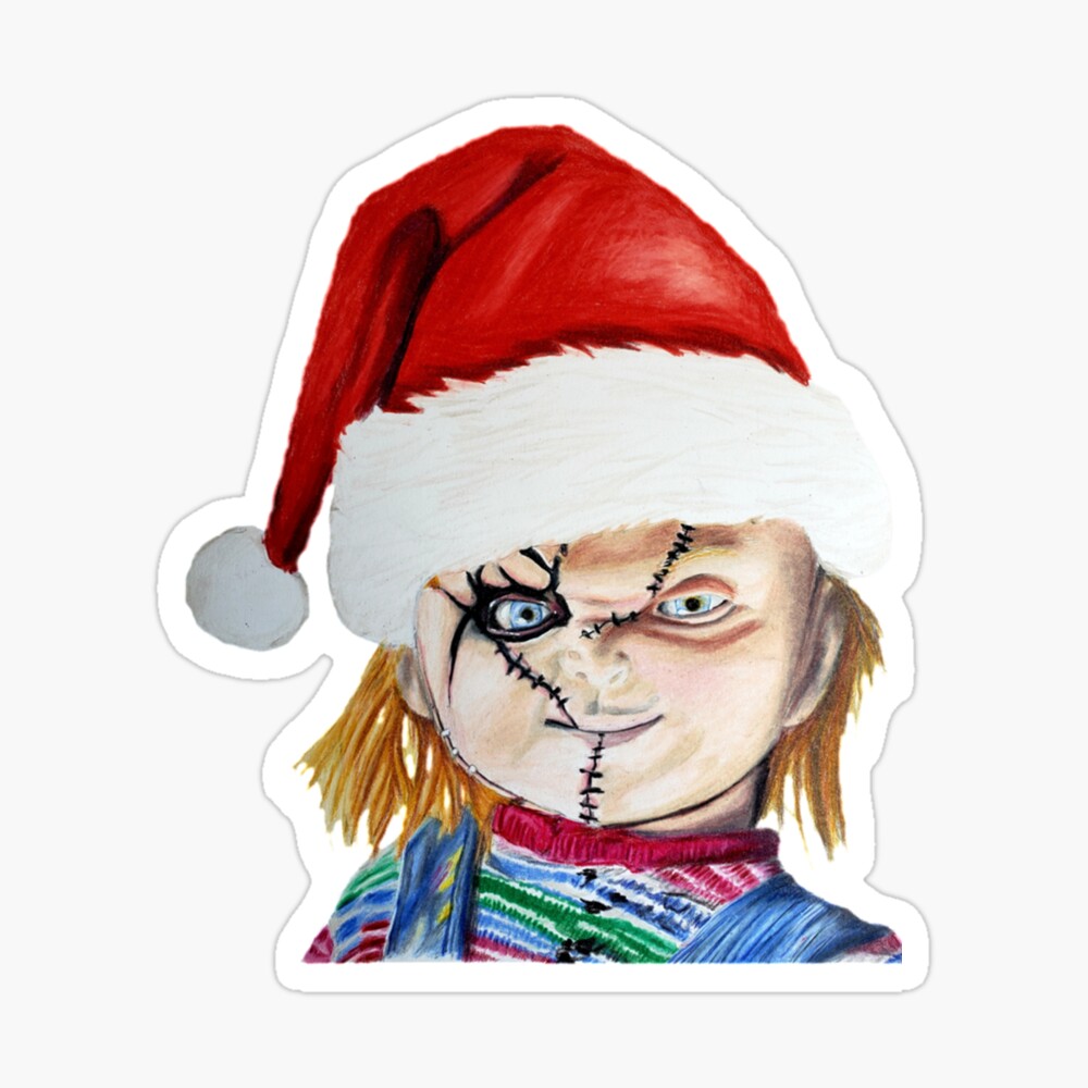 The Christmas Chucky   Greeting Card