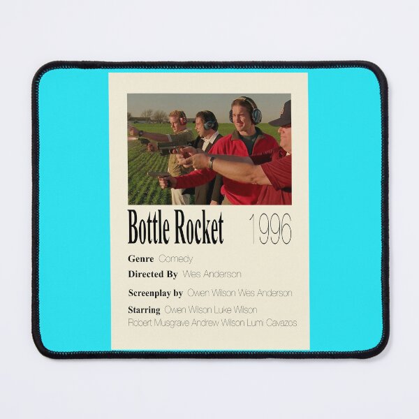 Item preview, Bottle Rocket Poster designed and sold by MarineCastanon.