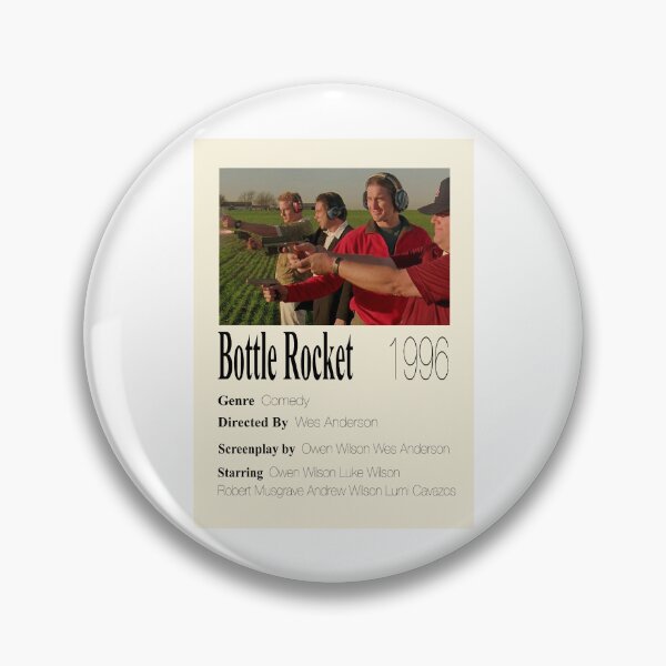 Item preview, Bottle Rocket Poster designed and sold by MarineCastanon.