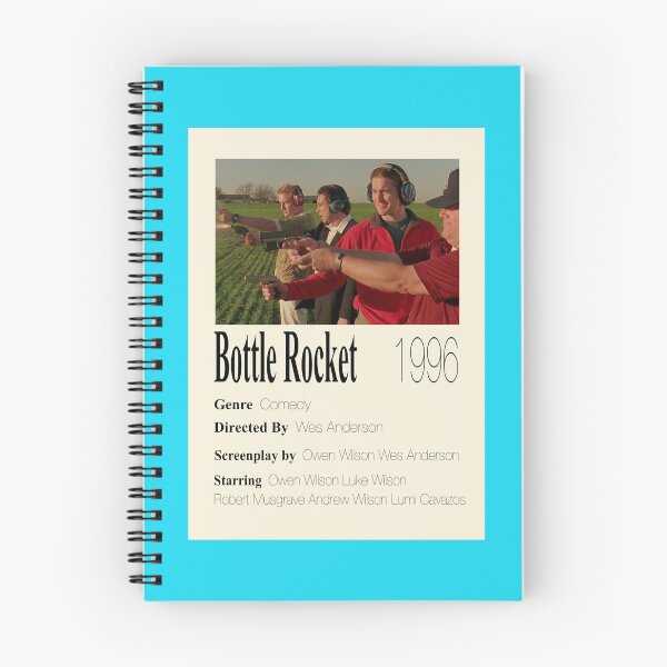 Item preview, Bottle Rocket Poster designed and sold by MarineCastanon.