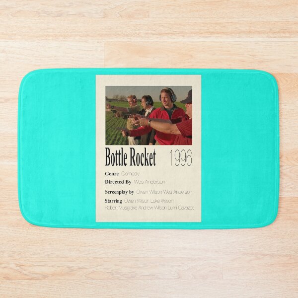 Item preview, Bottle Rocket Poster designed and sold by MarineCastanon.