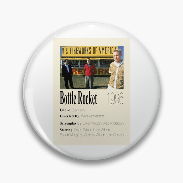 Item preview, Bottle Rocket Poster designed and sold by MarineCastanon.
