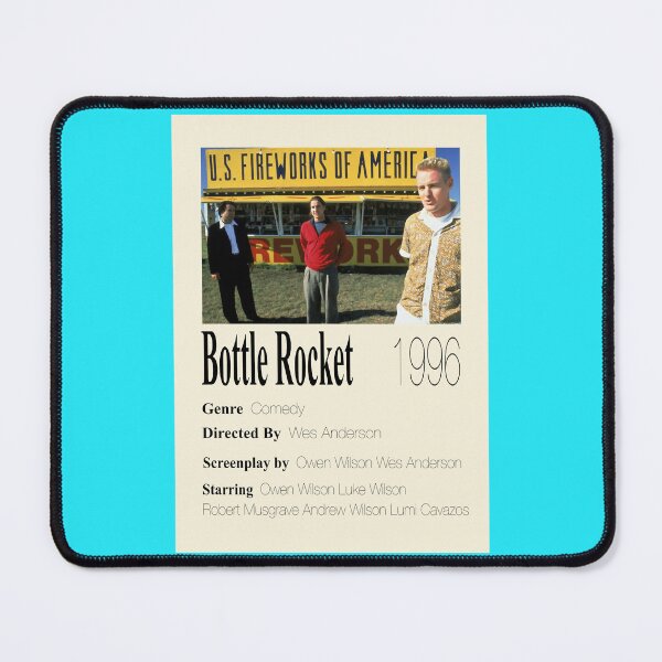 Item preview, Bottle Rocket Poster designed and sold by MarineCastanon.
