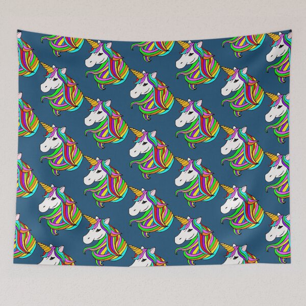 Item preview, Cartoon Unicorn Patch for ClothingChildren Kids Animal Heat Transfer Fusible Clothing Decor designed and sold by VacayModeStoree.