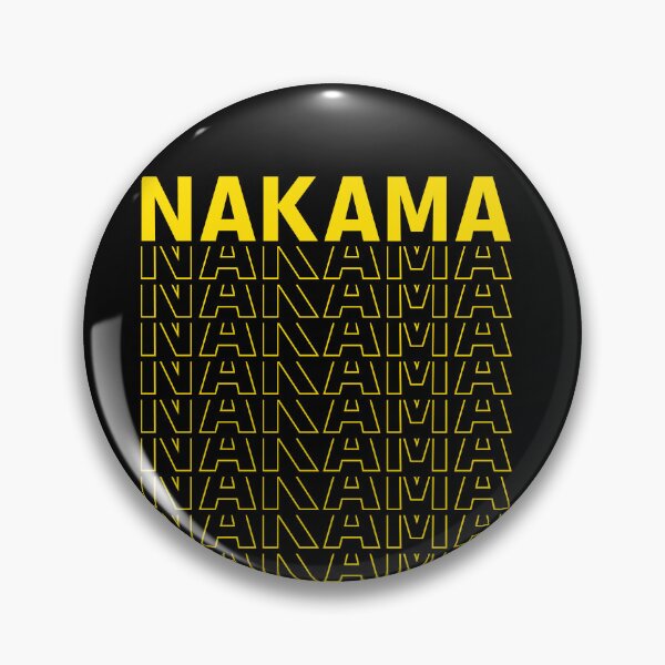 Item preview, Nakama text in yellow designed and sold by hockeng.