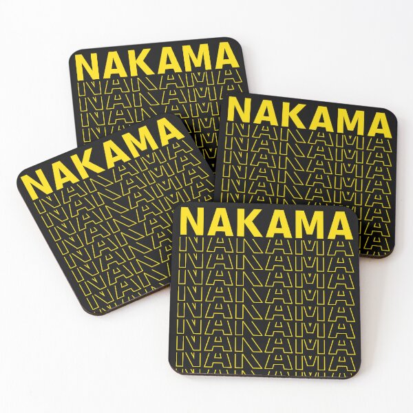 Item preview, Nakama text in yellow designed and sold by hockeng.