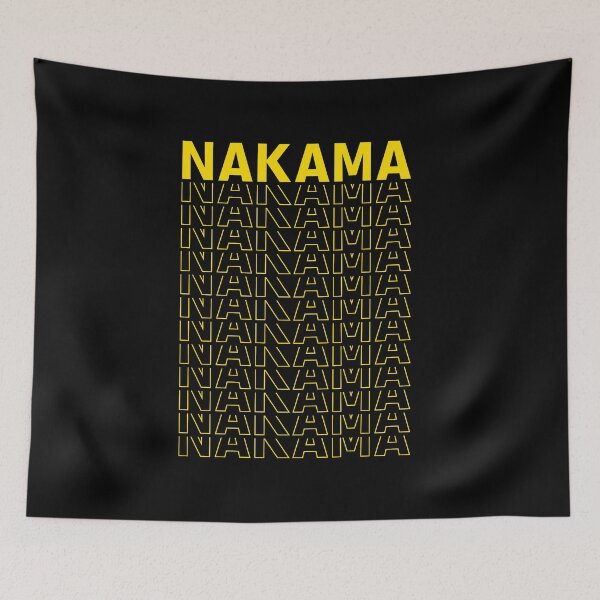 Item preview, Nakama text in yellow designed and sold by hockeng.