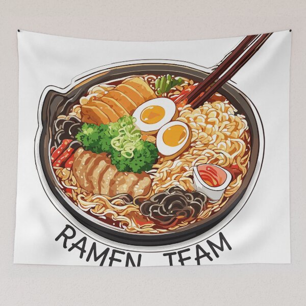 Item preview, Ramen Team designed and sold by Tecno-Art-Land.