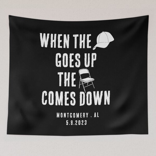 Item preview, When The Hat Goes Up The Chair Comes Down - Boat Fight designed and sold by MoovikaStore.