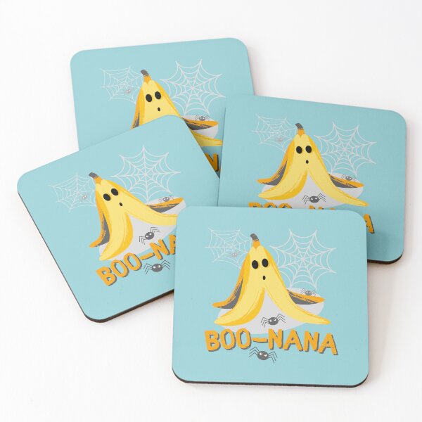 Item preview, Boo-nana Banana Ghost Halloween Design  designed and sold by Ching Teoh.