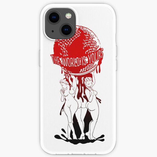 Le monde est à vous Coque souple iPhone