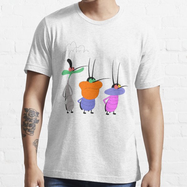 T shirt oggy discount et les cafards