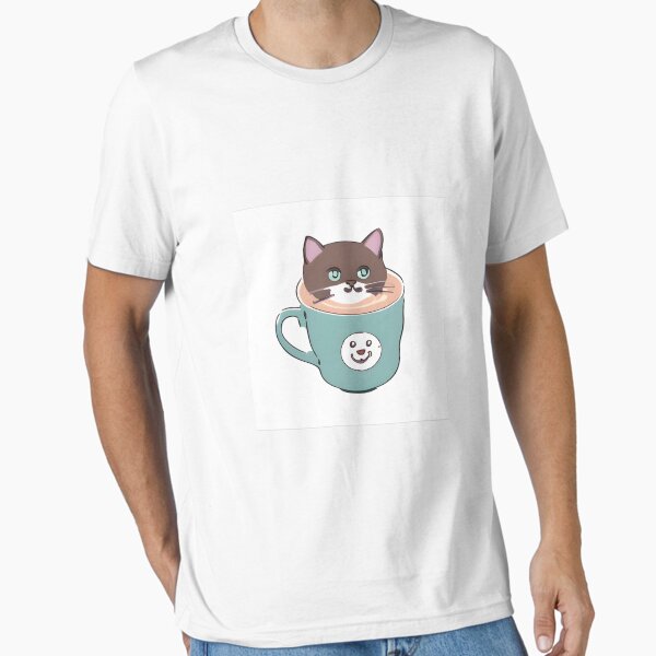 Cat and Coffee Essential T-Shirt