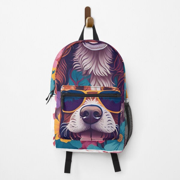 Item preview, Happy dog wearing sunglasses  designed and sold by TheCarthaginian.