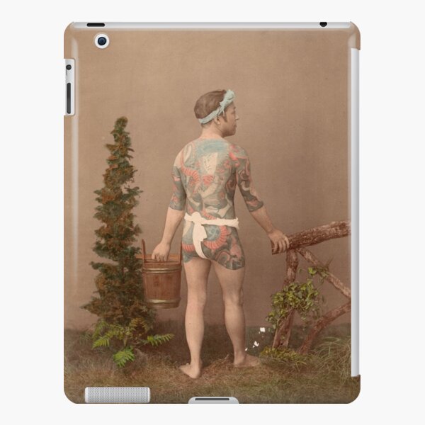 Tattooed Japanese Man iPad Snap Case
