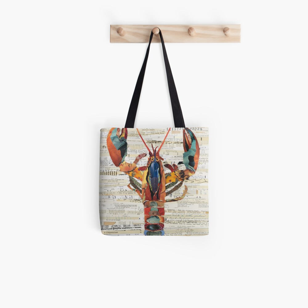 Lobster Collage by C.E. White Tote Bag