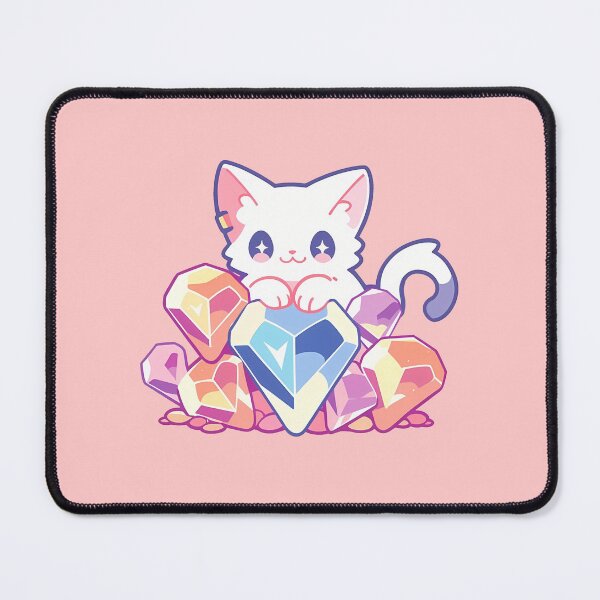 Item preview, Gemology Cat With heart Gems designed and sold by SweetClicks123.