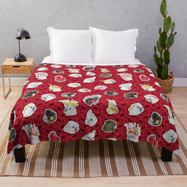 Item preview, 21 cacatúas (en rojo) designed and sold by MaratusFunk.