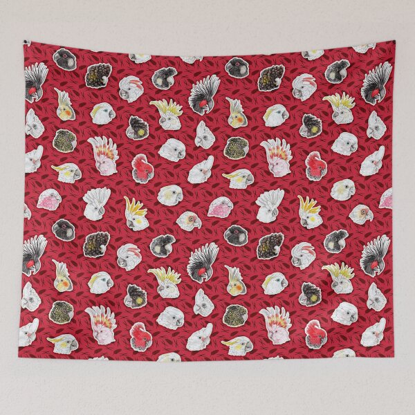 Item preview, 21 Cockatoos (in red) designed and sold by MaratusFunk.