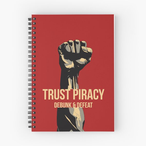 Item preview, Trust Piracy: debunk and defeat. ArtworkNº4C designed and sold by Bauani.