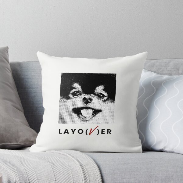 Item preview, BTS V Layover,  BTS Taehyung Layover, Yeontan, love me again, black and white/ black text designed and sold by SoloAutenica.