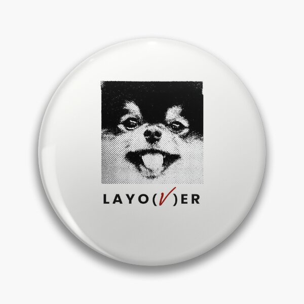 Item preview, BTS V Layover,  BTS Taehyung Layover, Yeontan, love me again, black and white/ black text designed and sold by SoloAutenica.