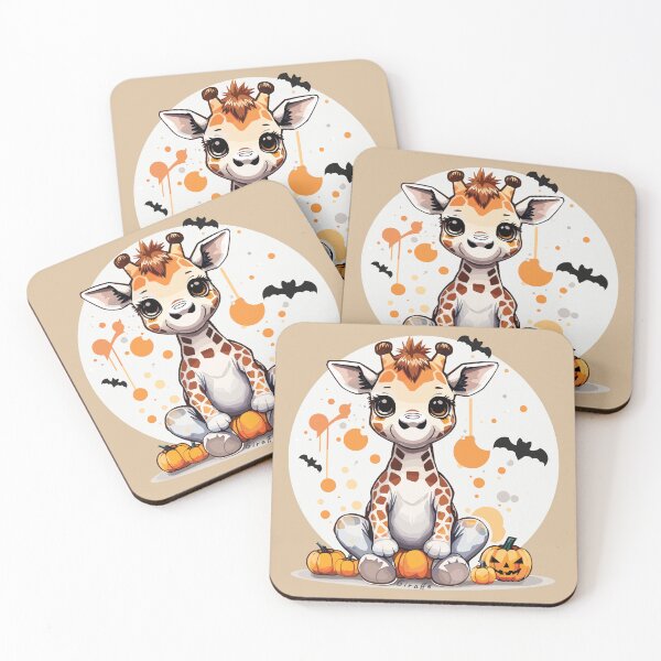 Item preview, Kawaii Halloween Giraffe designed and sold by MvuuStudio.