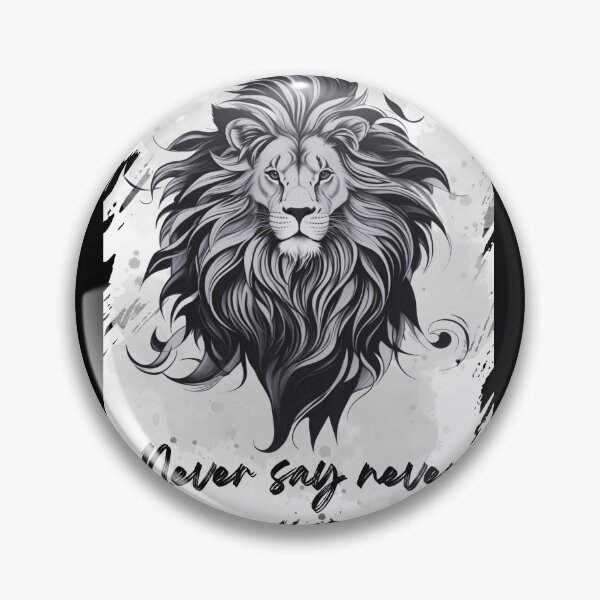 Item preview, Monochromatic Lion Graphic  designed and sold by TheTBBK-Design.