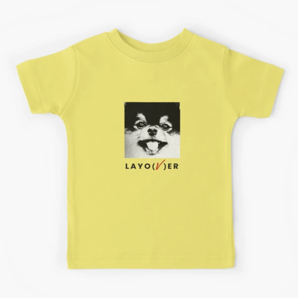 防弾少年団(BTS) - V   LAYOVER  T-SHIRT (LAYOVER)  Lサイズ BTS Official V Taehyung Layover Yeontan Oversized T-shirt