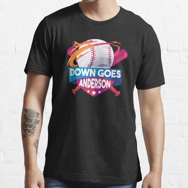 Down Goes Anderson Shirt Baseball Fight Unisex White Shirt Tom Hamilton  Down Goes Anderson Shirt Tim Anderson Jose Ramirez Shirt Tom Hamilton Shirt  - Trendingnowe