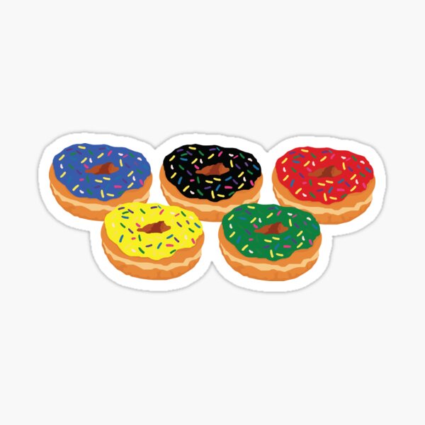 Olympic Rings Stickers Redbubble