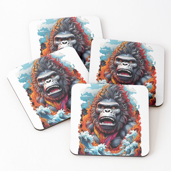 Item preview, Fury Unleashed: The Angry Gorilla Collection designed and sold by irosh madushan.