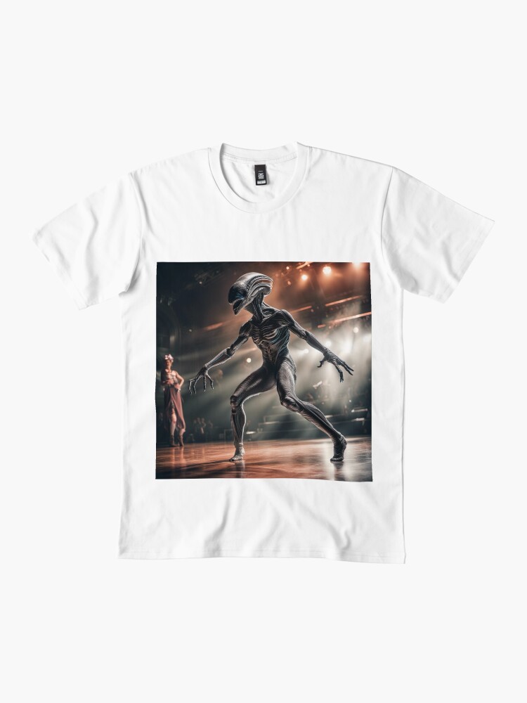 Thumbnail 2 of 4, Premium T-Shirt, Alien Dancer designed and sold by LenCarol.