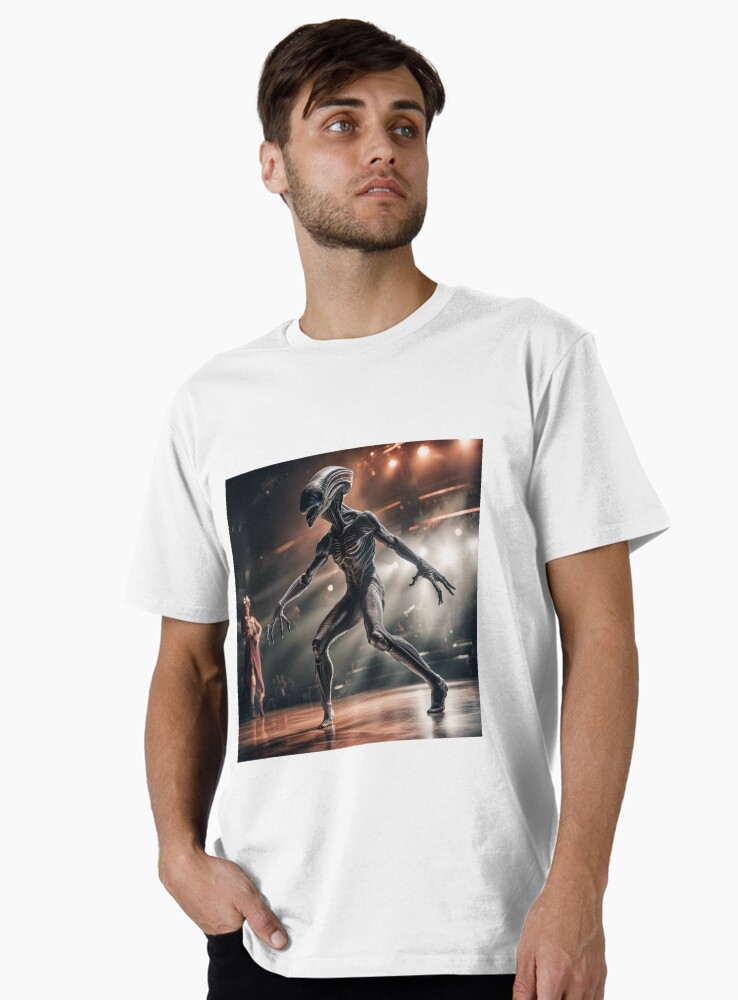 Thumbnail 1 of 4, Premium T-Shirt, Alien Dancer designed and sold by LenCarol.