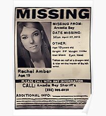 Vermisst: Rachel Amber Poster