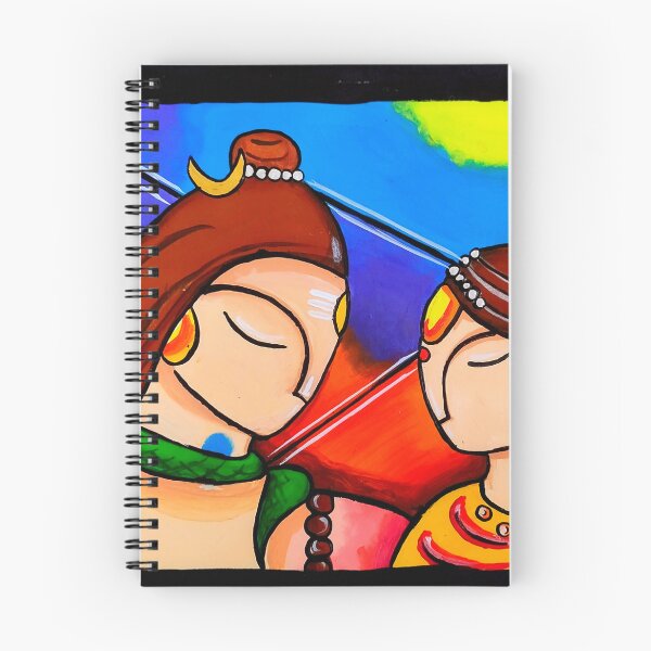 Item preview, Shiv Parvati Painting  designed and sold by VishwaPrasiddh.