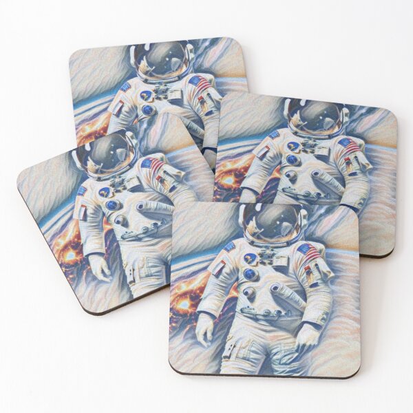 Item preview, Epic Astronaut Graphic - AI Generated designed and sold by trenchbalence.