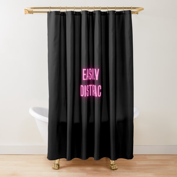 Discover easily distrac | Shower Curtain