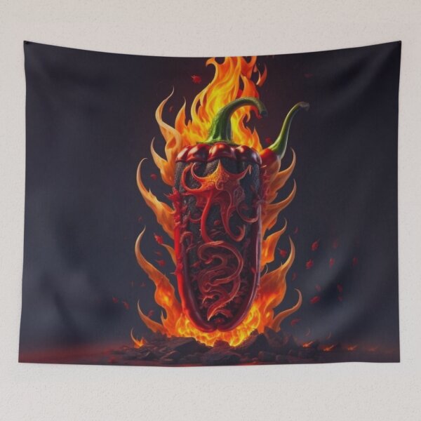 Item preview, Inferno Spice Chili Pepper designed and sold by THEVOICE-AI.