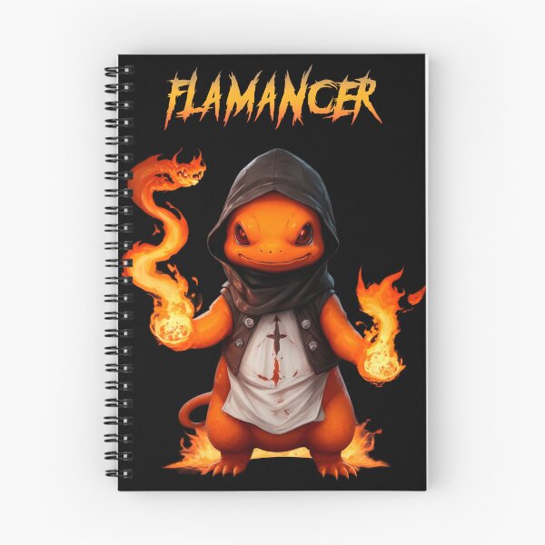 Item preview, Flamancer, the Pyromancer designed and sold by NecroMerch.