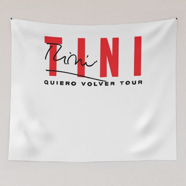Item preview, TINI - Quiero Volver Tour - AUTOGRAPH LOGO designed and sold by HillFashionArt.