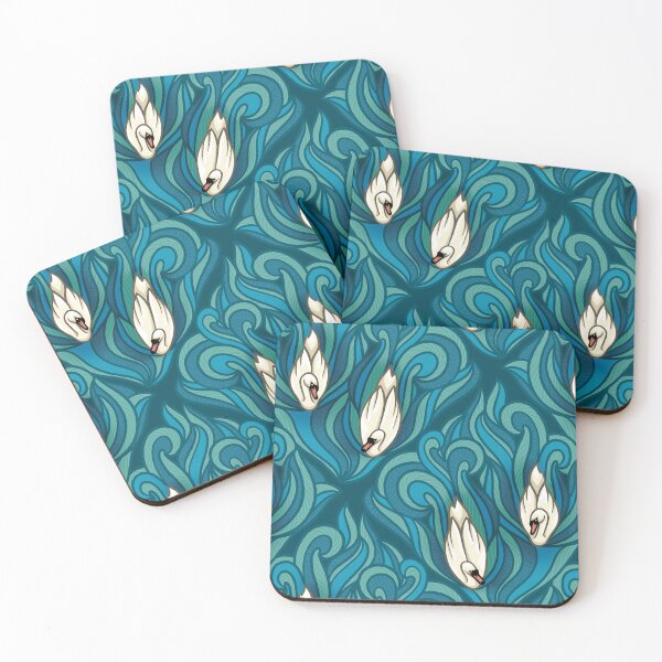 Item preview, Stunning Swans Dark  designed and sold by smoothfoxill.