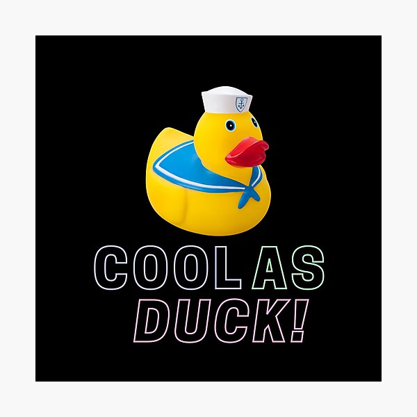 Item preview, Cool as Duck - Sailor Ducky designed and sold by DavidsDucks.